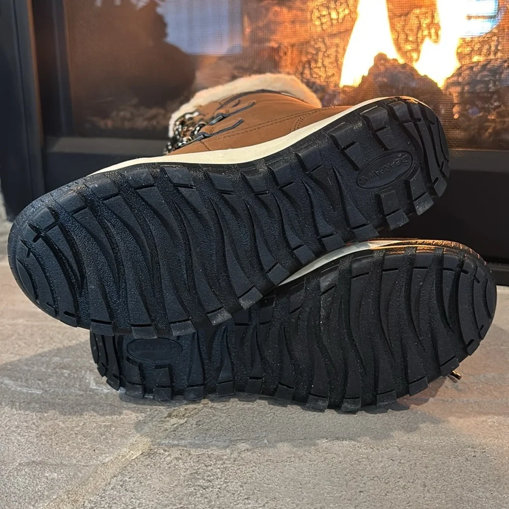 Bearpaw Desdemona NeverWet,wool blend lining,sheepskin footbed,EVA midsole boots